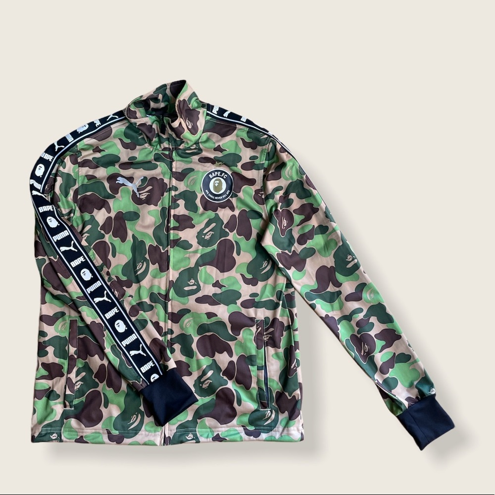 BapeXPuma zipup jacket!!!